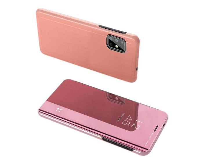 Clear View Standing Cover - Rose Gold (Samsung Galaxy S20 Plus)