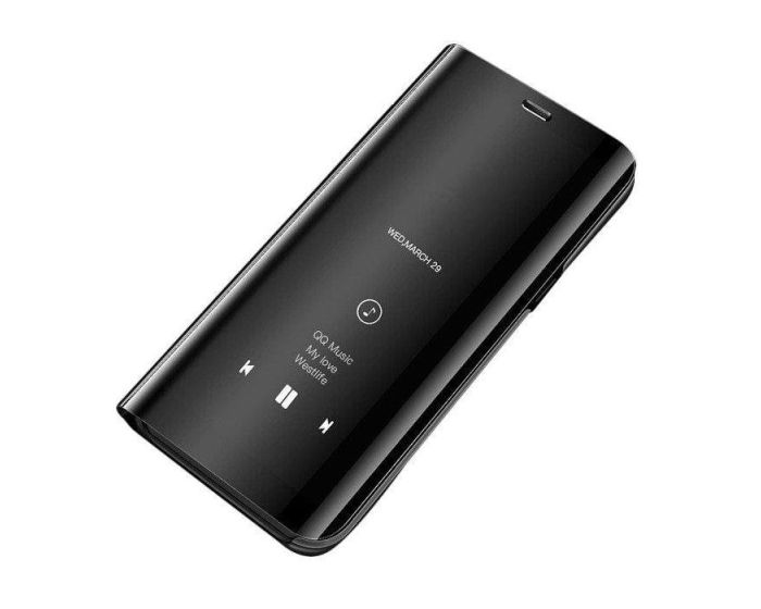 Clear View Standing Cover - Black (Samsung Galaxy S22 Ultra 5G)