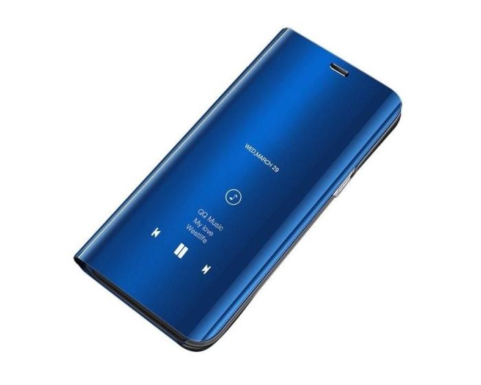 Clear View Standing Cover - Blue (Xiaomi Redmi 10 / 10 2022)