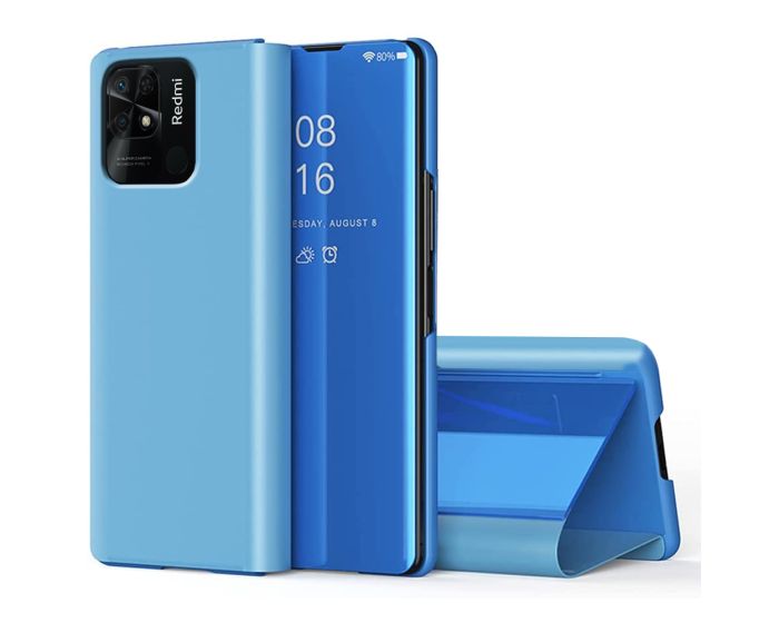 Clear View Standing Cover - Blue (Xiaomi Redmi 10A)