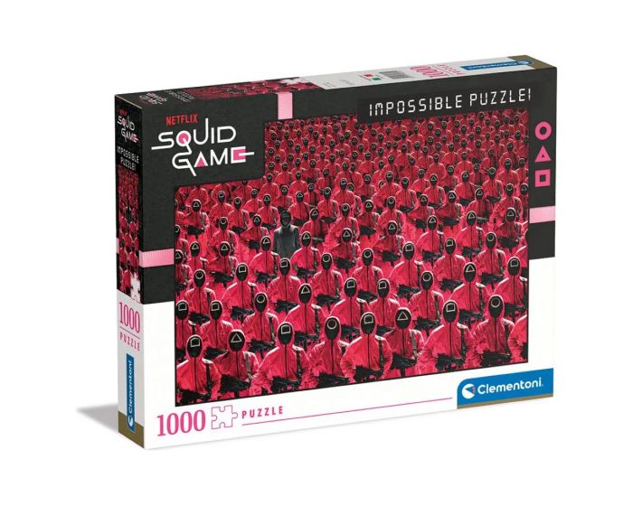 Clementoni Παζλ Impossible Squid Game 1000 τμχ