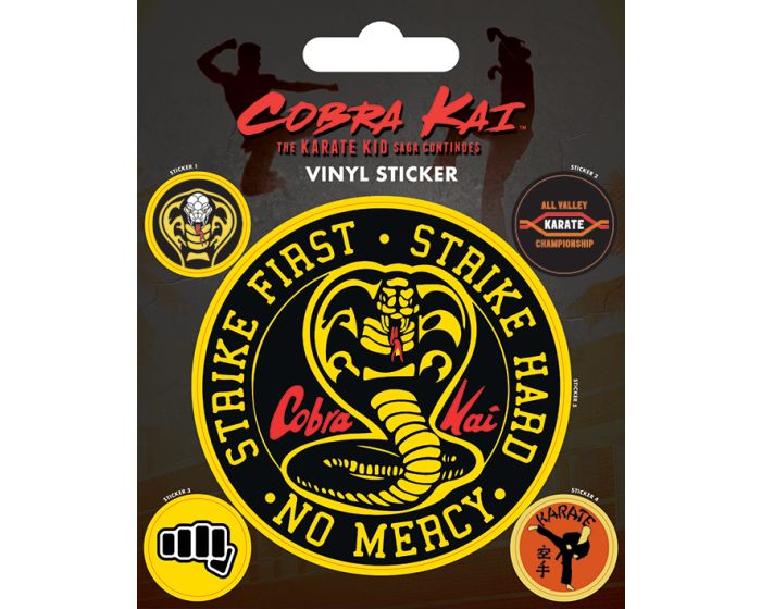 Cobra Kai (Emblem) Vinyl Sticker Pack - Σετ 5 Αυτοκόλλητα