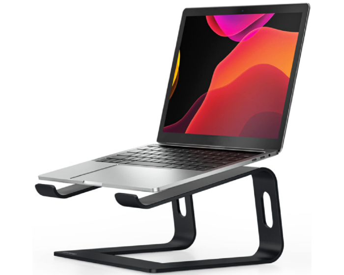Crong AluBench Laptop Stand (CRG-ALUBN-BLK) Βάση Αλουμινίου για Laptop - Black