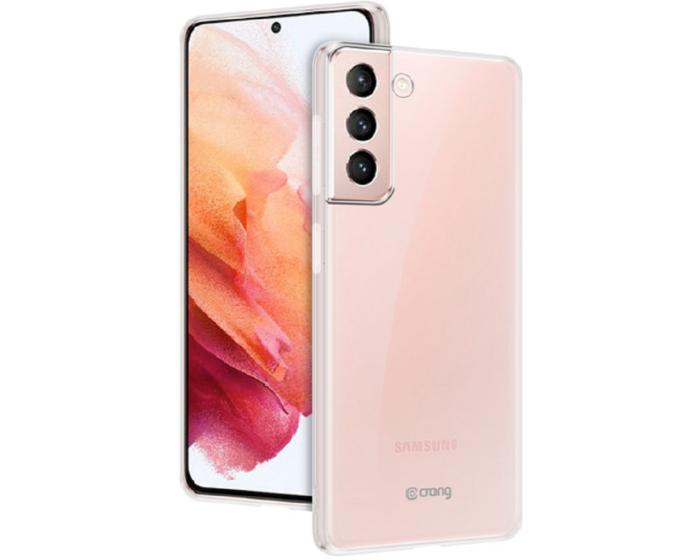 Crong Slim Flexible Silicone Case (CRG-CRSLIM-SGS21-TRS) Θήκη Σιλικόνης Clear (Samsung Galaxy S21 5G)