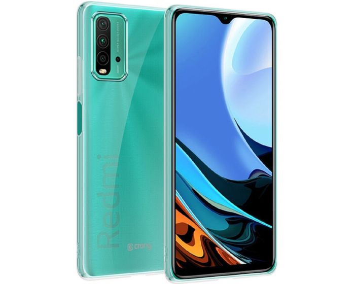 Crong Slim Flexible Silicone Case (CRG-CRSLIM-XRMI9T-TRS) Θήκη Σιλικόνης Clear (Xiaomi Redmi 9T)