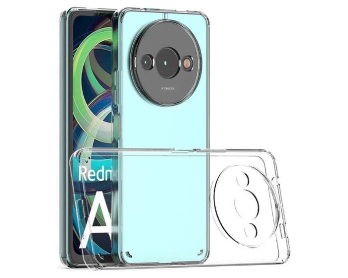 Crystal Case Θήκη Σιλικόνης Clear (Xiaomi Redmi A3 4G)