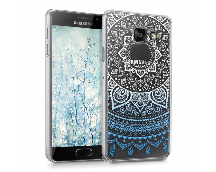 Ultra Thin Crystal Indian Sun Case (37697.04) Πλαστική Θήκη Διάφανη Γαλάζια / Λευκή (Samsung Galaxy A3 II - 2016)