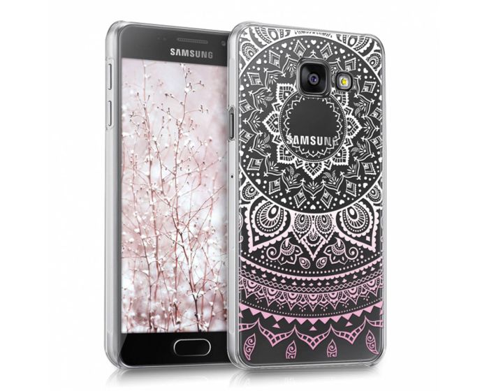 Ultra Thin Crystal Indian Sun Case (37651.01) Πλαστική Θήκη Διάφανη Ροζ / Λευκή (Samsung Galaxy A3 II - 2016)