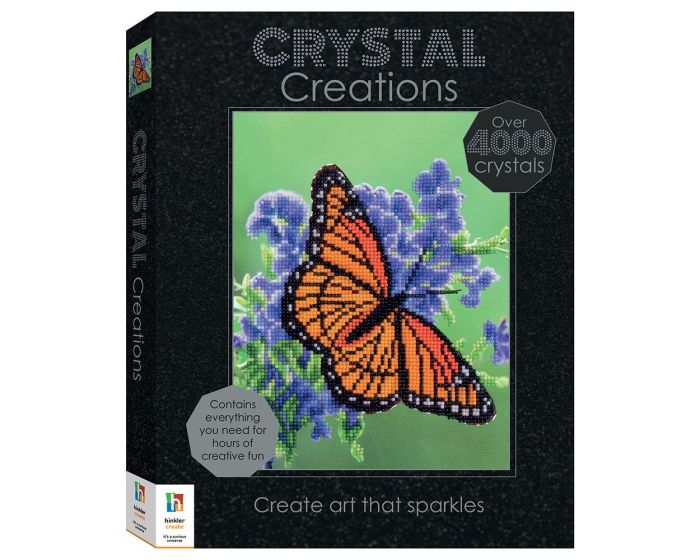 Hinkler Crystal Creations: Bright Butterfly Παιδική Χειροτεχνία με Κρύσταλλα