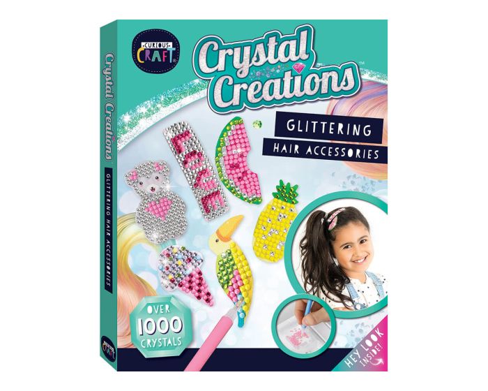 Hinkler Crystal Creations Kits: Glittering Hair Accessories Παιδική Χειροτεχνία με Κρύσταλλα