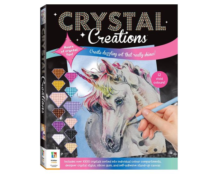 Hinkler Crystal Creations: Mythical Unicorn Παιδική Χειροτεχνία με Κρύσταλλα