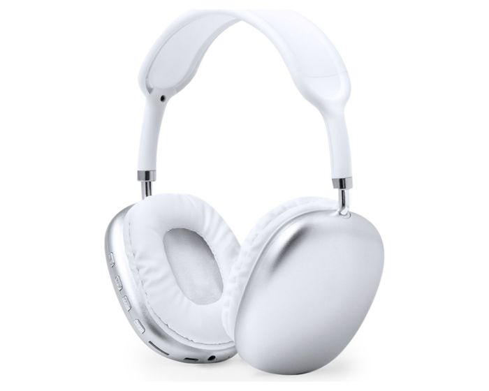 P9 Plus Max Bluetooth Stereo Wireless Headphones Ασύρματα Ακουστικά - White