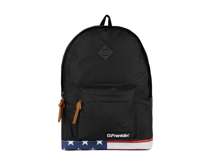 D.Franklin Backpack Flag (HVKMPAC114) Σακίδιο Πλάτης - Black