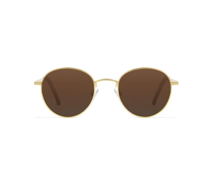 D.Franklin Sunglasses Classic Metal Round (DFKSUN0433) Γυαλιά Ηλίου Gold / Brown