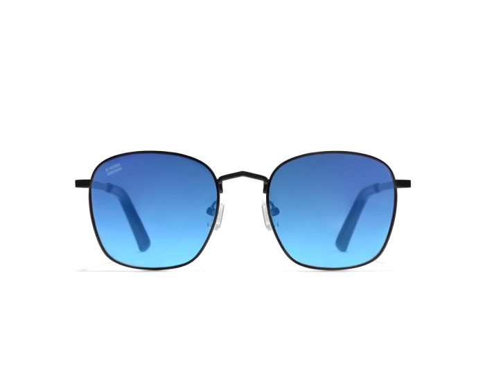 D.Franklin Sunglasses Classic Square (DFKSUN0447) Γυαλιά Ηλίου Black / Flash Blue Revo