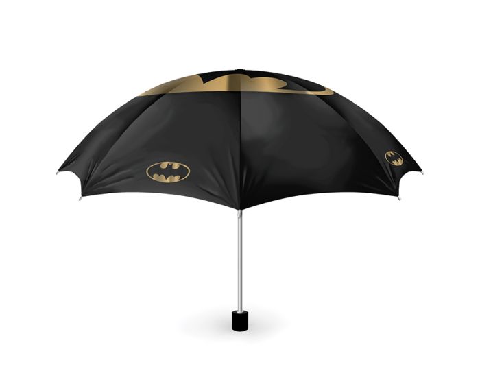 DC Comics Batman Umbrella Ομπρέλα Σπαστή - Bat and Gold