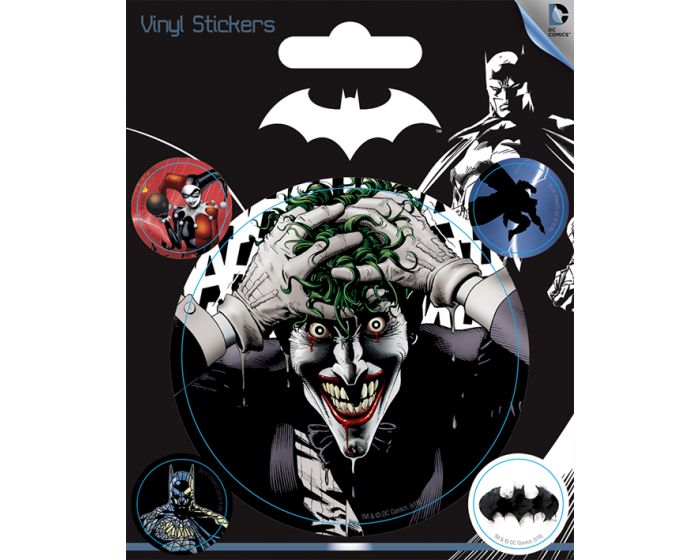 DC Comics (Batman) Vinyl Sticker Pack - Σετ 5 Αυτοκόλλητα