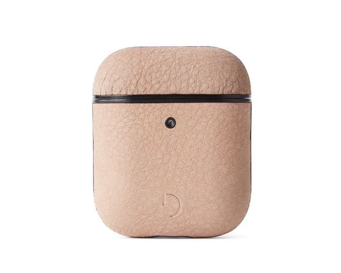 Decoded Aircase 2 Leather AirPods Case Δερμάτινη Θήκη για Apple Airpods - Rose
