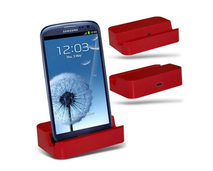 ONX3 Desktop Charger Docking Station Red