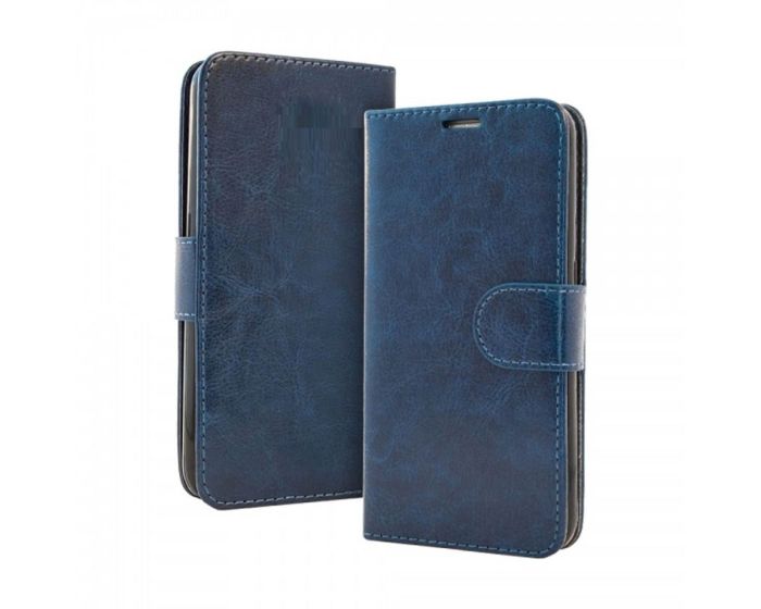 Forcell Detachable Wallet Case Θήκη Πορτοφόλι 2 in 1 Μπλε (Huawei Honor 5A / Huawei Y6 II)