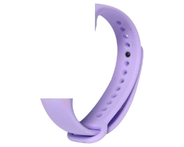 Devia Deluxe Sport Strap Lavender - Λουράκι Σιλικόνης για Xiaomi Mi Band 5 / 6 / 7 - MT81272