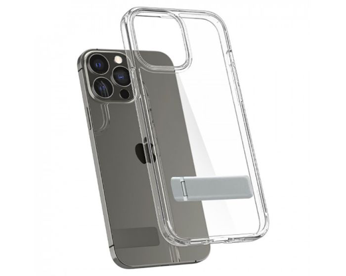 Devia Bracket Hybrid Case Ανθεκτική Θήκη με Kickstand Clear (iPhone 14 Pro)