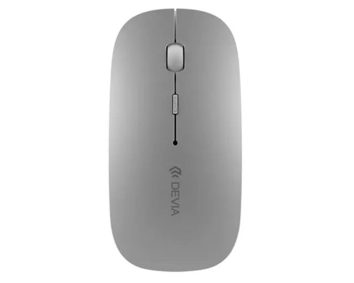 Devia Lingo Dual Mode Wireless Bluetooth / USB Mouse Ασύρματο Ποντίκι Υπολογιστή - Silver