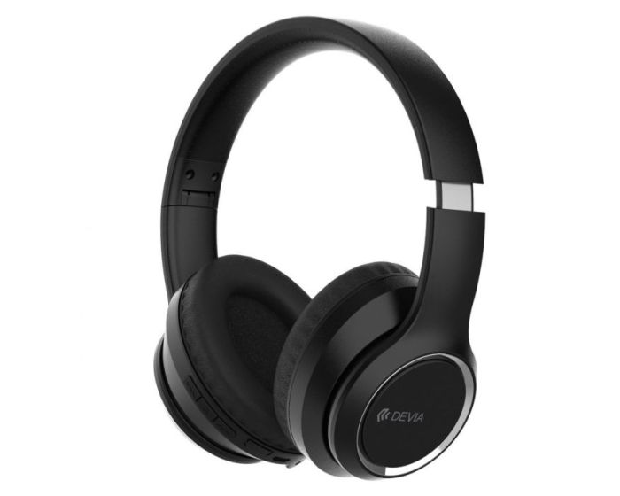 Devia Kintone Wireless Bluetooth Headphones V2 Ασύρματα Ακουστικά - Black