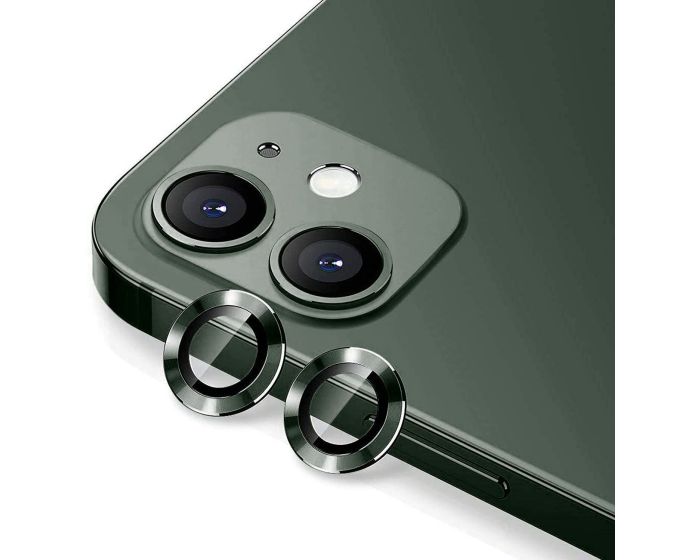 Devia Camera Lens Tempered Glass Film Prοtector Alpine Green (iPhone 14 / 14 Plus)