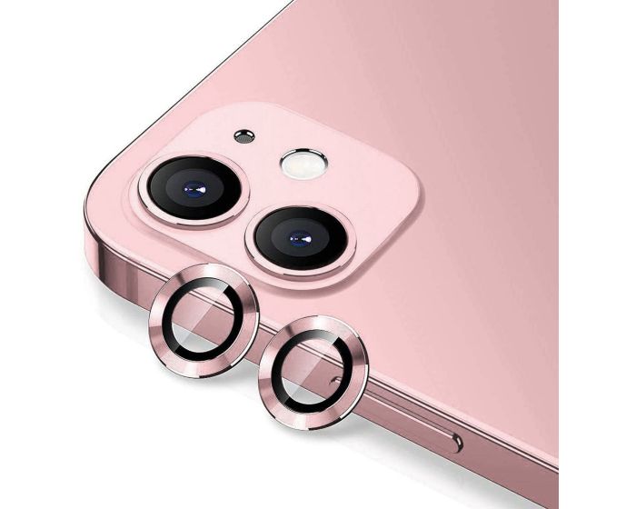 Devia Camera Lens Tempered Glass Film Prοtector Pink (iPhone 14 / 14 Plus)