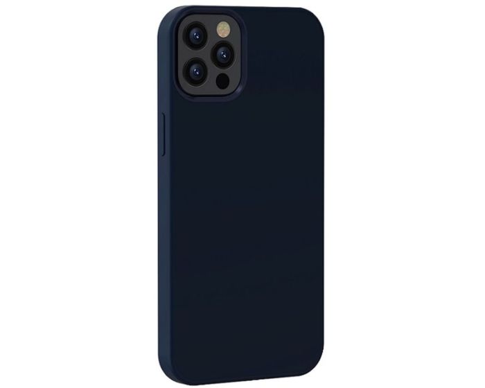 Devia Nature Magnetic Series Soft Touch Silicone Case Blue (iPhone 13 Pro)