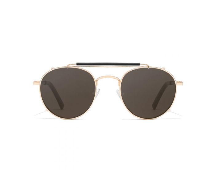 D.Franklin Sunglasses Classic Round Clip On (DFKSUN0474) Γυαλιά Ηλίου Gold / Smoke