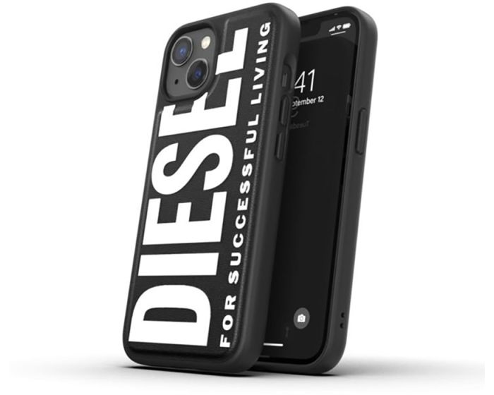 DIESEL Moulded TPU Case Black / White (iPhone 13)