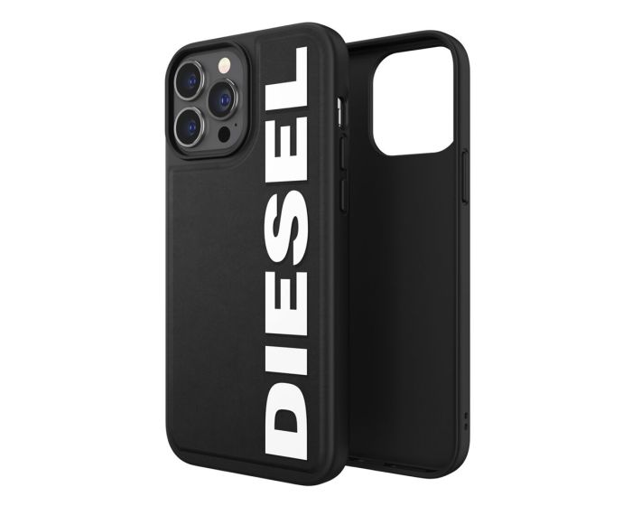 DIESEL Moulded TPU Case Black / White (iPhone 13 Pro Max)