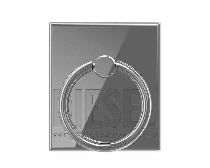 DIESEL Universal Ring Stand Finger Holder Δαχτυλίδι Συγκράτησης - Silver Metal