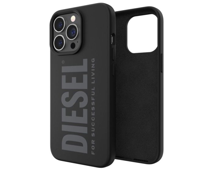 DIESEL TPU Silicone Case Black (iPhone 13 Pro)