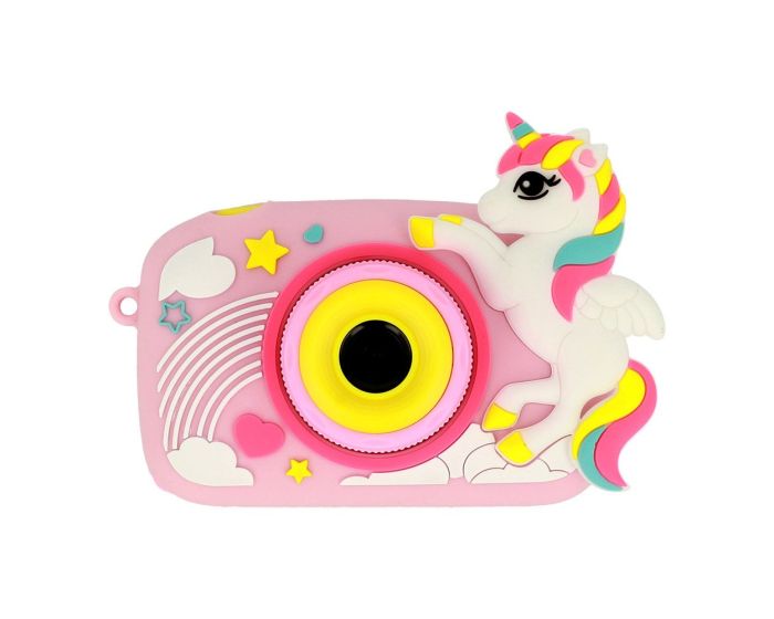 Digital 1080p Camera X900 for Kids Παιδική Κάμερα - Unicorn Pink