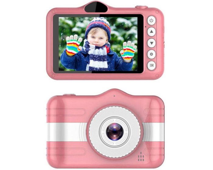 Digital Camera for Children 8MP Παιδική Κάμερα - Ροζ