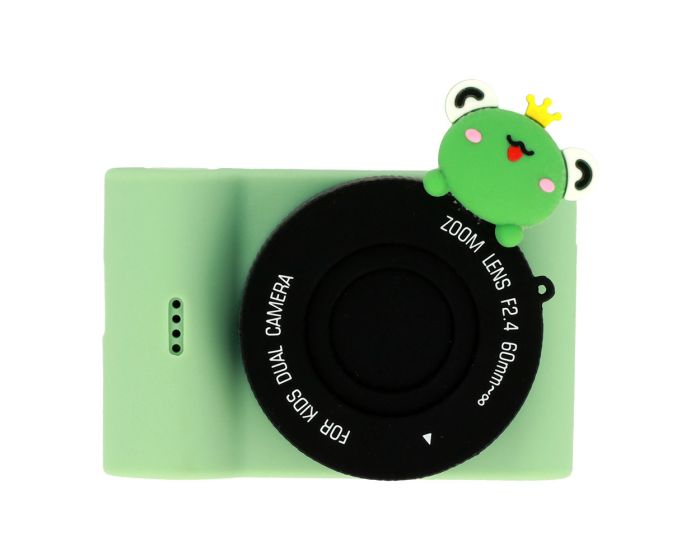Digital Camera for Children C5 48MP WiFi Παιδική Κάμερα με Οθόνη Αφής - Frog Green