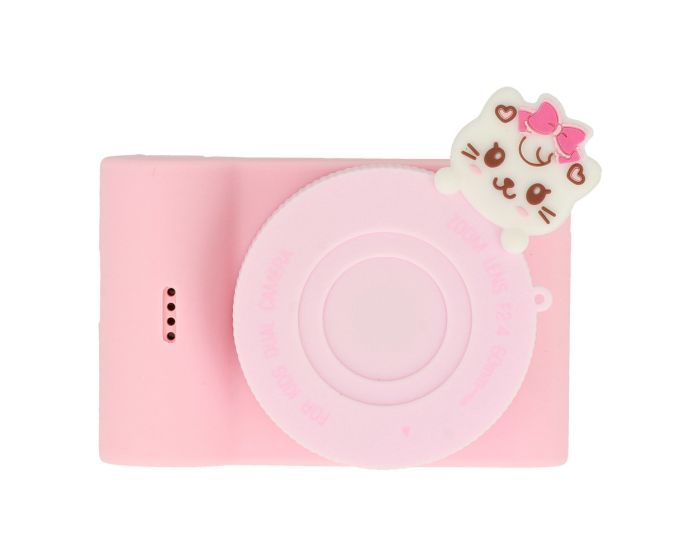 Digital Camera for Children C5 48MP WiFi Παιδική Κάμερα με Οθόνη Αφής - Kitty Pink