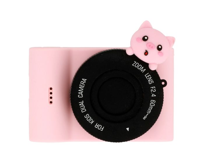 Digital Camera for Children C5 48MP WiFi Παιδική Κάμερα με Οθόνη Αφής - Piglet Pink