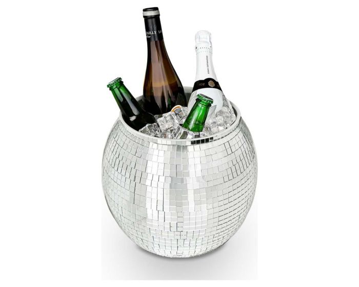 MikaMax Disco Ball Ice Bucket Κουβάς Πάγου Ντισκομπάλα – Προσθέστε Λάμψη στα Πάρτι σας