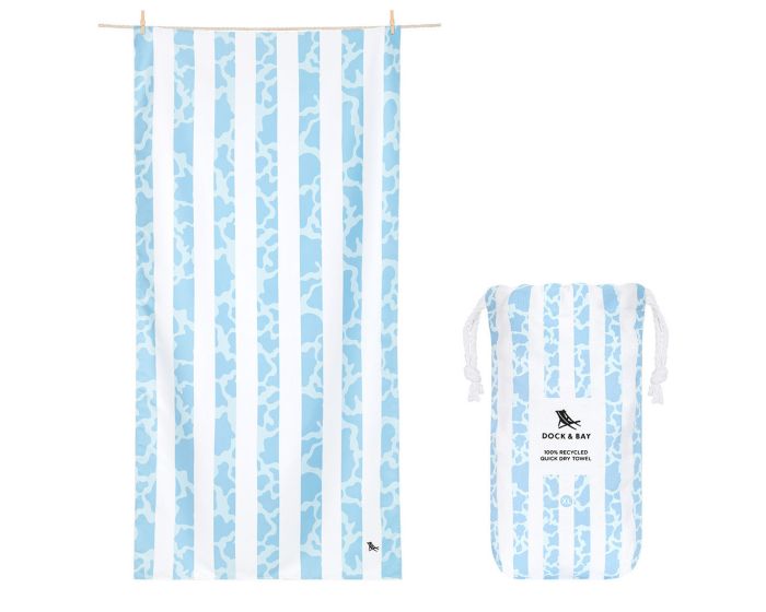 Dock & Bay Quick Dry Beach Towel Πετσέτα Θαλάσσης Animal Kingdom XL 200 x 90cm - Sassy Cow