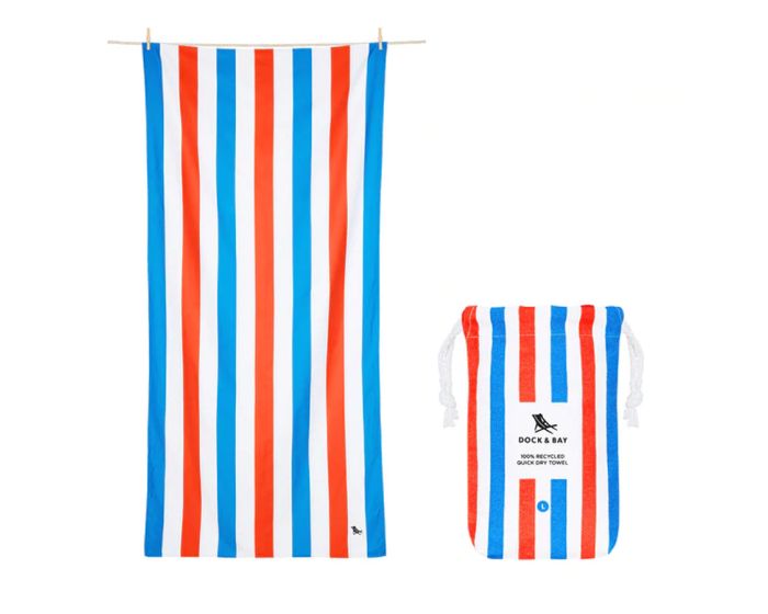 Dock & Bay Quick Dry Beach Towel Πετσέτα Θαλάσσης Summer XL 200 x 90cm - Poolside Parties