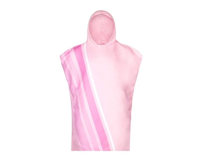 Dock & Bay Quick Dry Adult Poncho Go Faster M 90 x 70cm - Sprint Pink