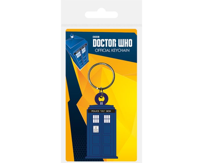 Doctor Who (Tardis) Rubber Keychain - Μπρελόκ