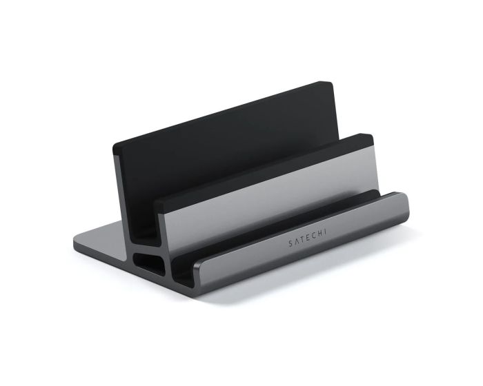SATECHI Dual Aluminium Vertical Laptop Stand Βάση Στήριξης για MacBook / iPad - Space Grey