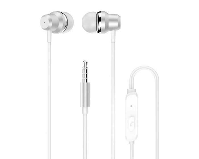 Dudao X10 Pro In-Ear Earphones 3.5mm Ενσύρματα Ακουστικά - White