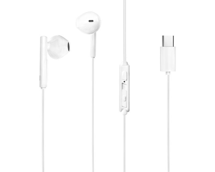 Dudao X3S Earbuds Ενσύρματα Ακουστικά - White