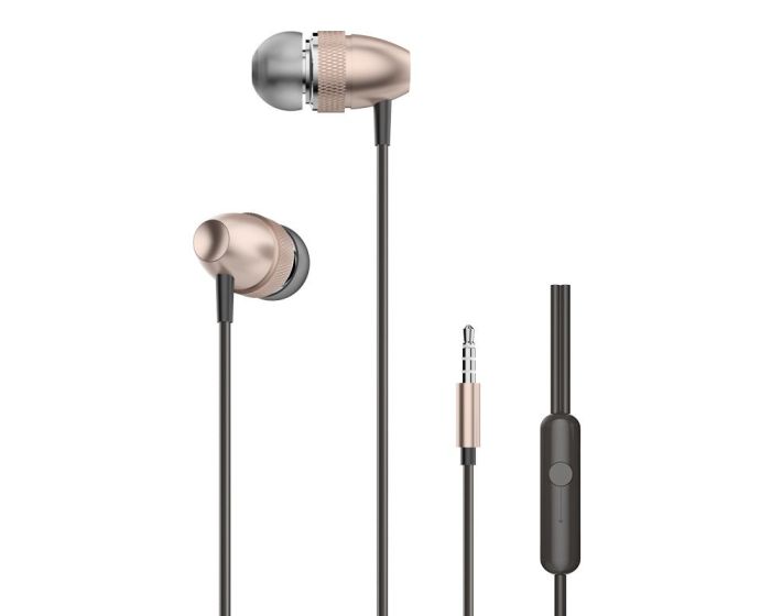 Dudao X2Pro In-Ear Earphones 3.5mm Ενσύρματα Ακουστικά - Gold